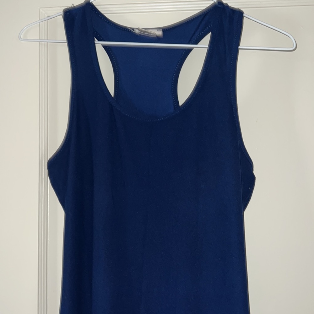 Blue dress
